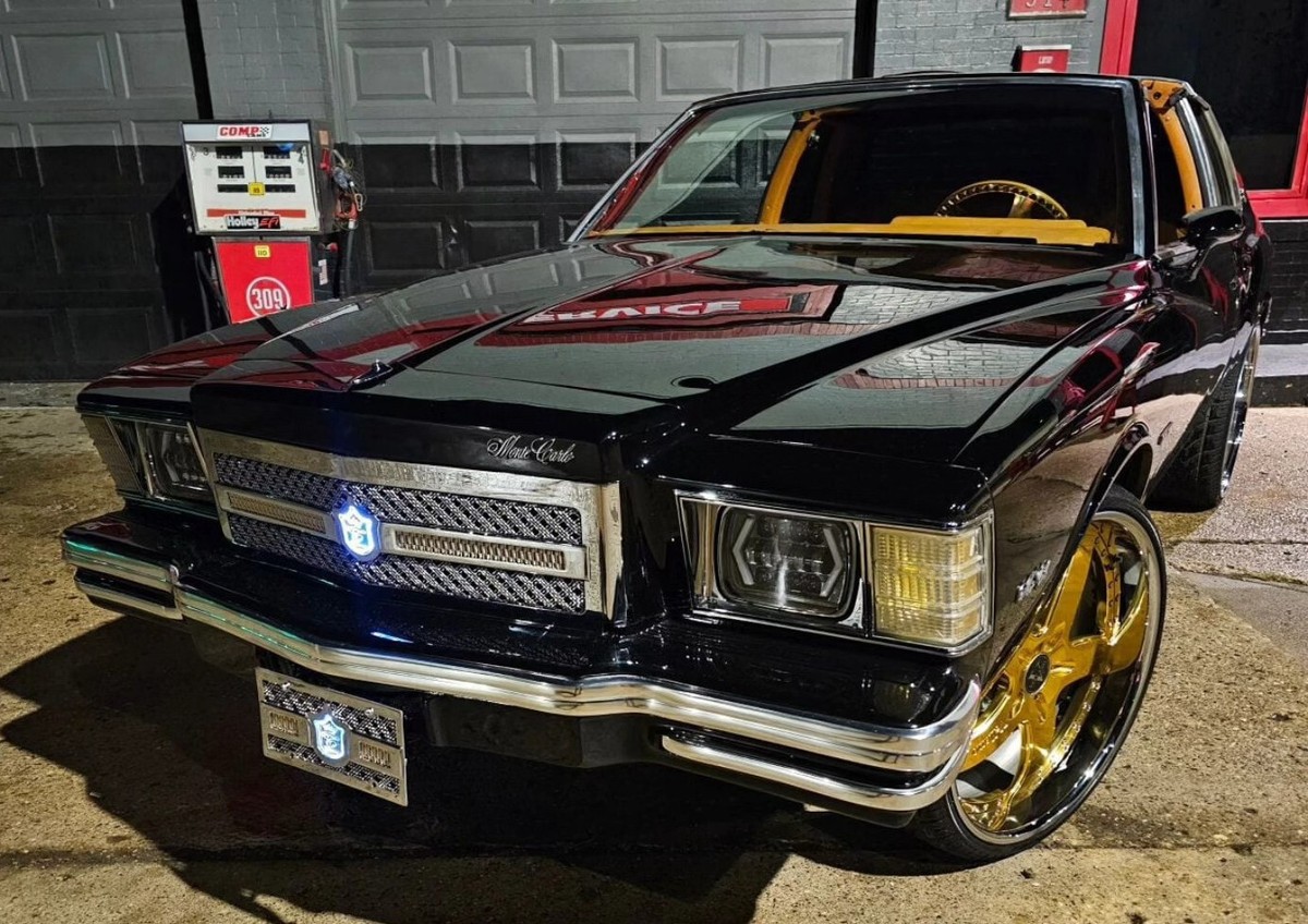 1978-79 Chevy Monte Carlo Chrome Mesh Grill 4th Gen Tiarra Grille