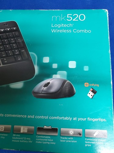 Logitech MK520 Wireless Keyboard and Mouse Bundle - 第 4/6 張圖片
