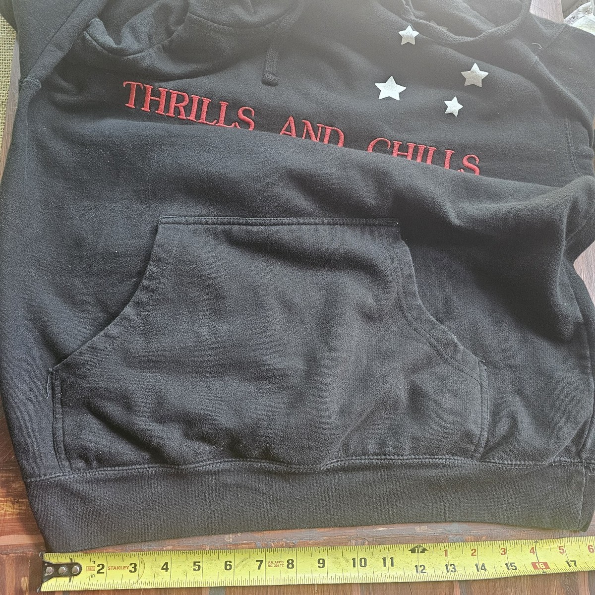 Travis Scott Astroworld World Peace Hoodie Black Men's Size LG