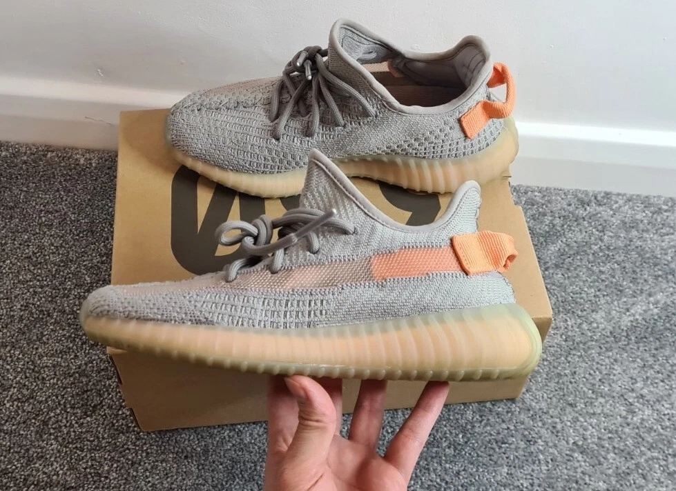 Adidas Yeezy Boost 350 V2 True OG Box UK 4.5 Mens *MINT* Grey |