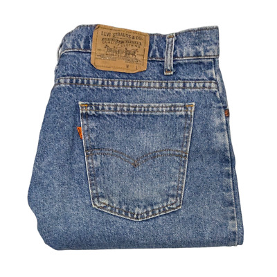 Vintage 90s Levi's Orange Tab 550 Jeans Mens 40x34 (Fits 38x33) Denim 1991 USA