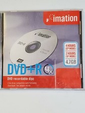Pre-Owned DVD R Recordable Disc 4 Hours imation RW 4.7 GB 2 Hour Video