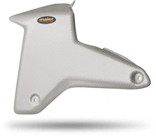 NEW SUZUKI LTR450 LT450R LTR 450 WHITE CARBON FIBER RADIATOR AIR SCOOPS