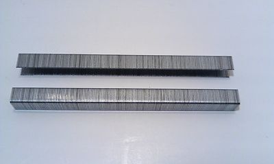 3/8'' Long 3/8'' Crown 22 Gauge Galvanized Upholstery Staples 