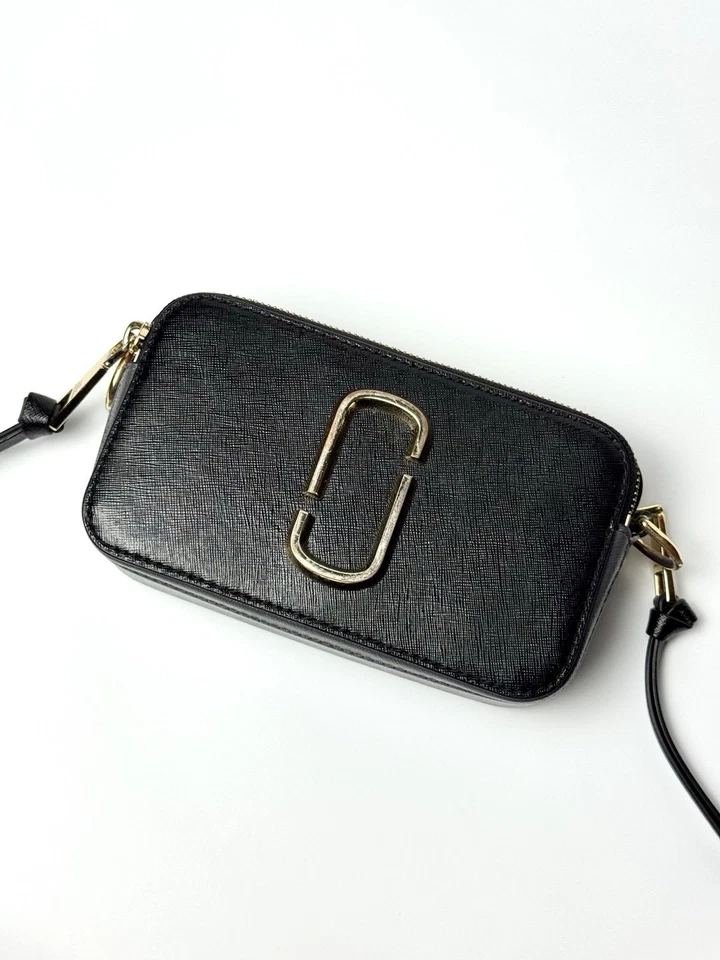 Auténtico Bolso Bandolera Marc Jacobs Snapshot Cuero Negro SIN CORREAS Foto 4 de 4