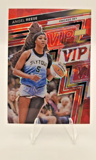 Angel Reese 99/99 Bookend 2025 Panini VIP Gold Red Cracked Ice Chicago Sky