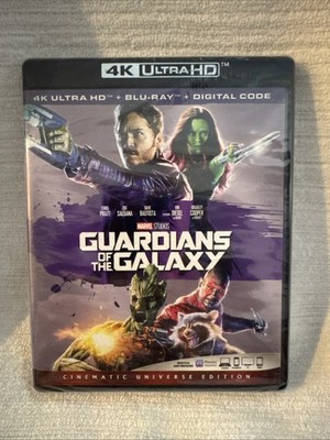 Guardians of the Galaxy (4k Ultra HD + Blu-Ray + Digital, 2014) Star Lord, Drax