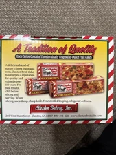 Claxton Fruit Cake 3-16 oz. REGULAR - Holiday Pack - Shipped From Claxton, GA
