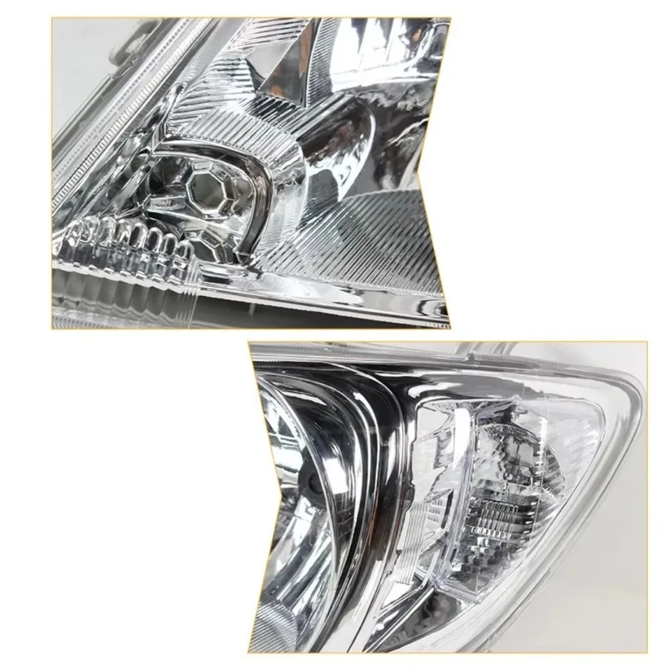 Faro halógeno izquierdo+derecho 2 piezas lámpara de conducción para Toyota Hilux Vigo 2008-2011 Foto 4 de 4