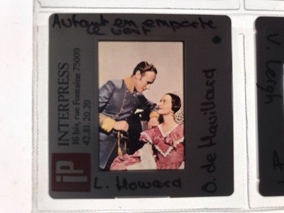 SO VIEL DER WIND WEHT - Vivien Leigh, Clark Gable  .- KINOM SLIDE