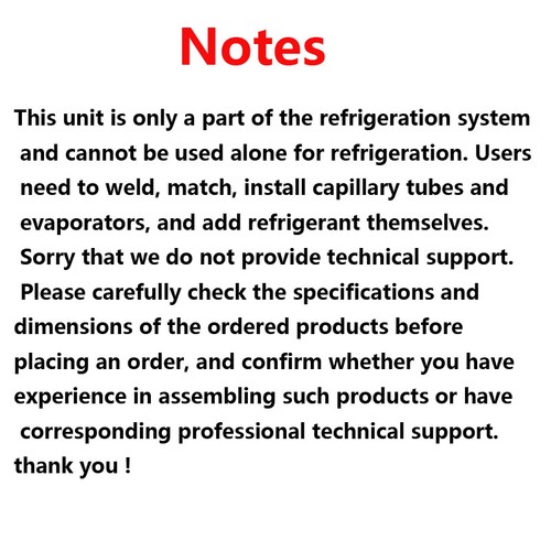 Compresor BD15HC DC 12V24V Unidad de Condensación Micro Refrigerador Refrigeración - Imagen 3 de 16