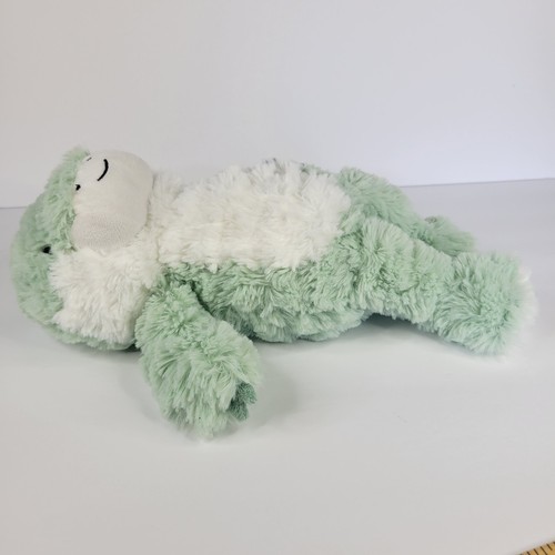 2018 The Peanutshell Rex Dinosaur Plush Stuffed Animal Green White Lovey Toy 12" - Picture 12 of 12