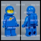 LEGO Classic Blue Spaceman Custom Figure w/ Crash Helmet