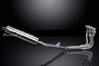 Honda 1100 CBR XX 1996-2007 Delkkevic Auspuffleitung 4/1 Edelstahl Oval 450 Mm
