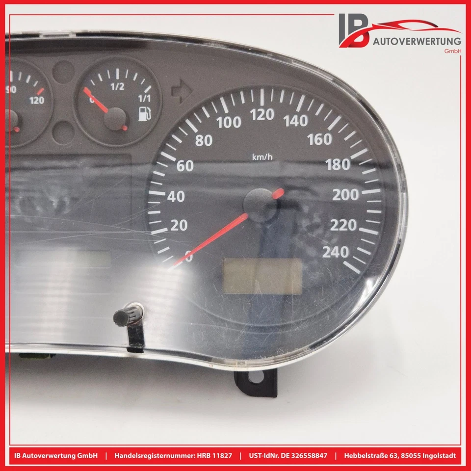 Tacho Kombiinstrument W01M0920801 SEAT LEON 1M 1.4 16V VDO - Изображение 2 из 4