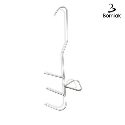 Haken für Räucherfische mit Abstandhalter - 25 cm lang 3 Stück im Pack Räuchereihaken