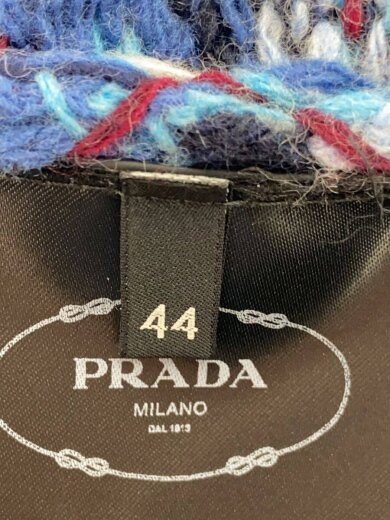 PRADA 2022 Autumn/Winter Nordic Print Sweater/ Thick Wool Knit Sweater/ Size 44/ thumbnail 4