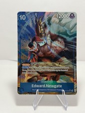 Edward.Newgate (Alternate Art) Alt Art OP13-042 Carrying On His Will Foil NM
