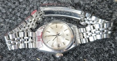 Vintage Rolex Ladies Date Just 26 mm Steel Oyster  Automatic Watch IBM Award