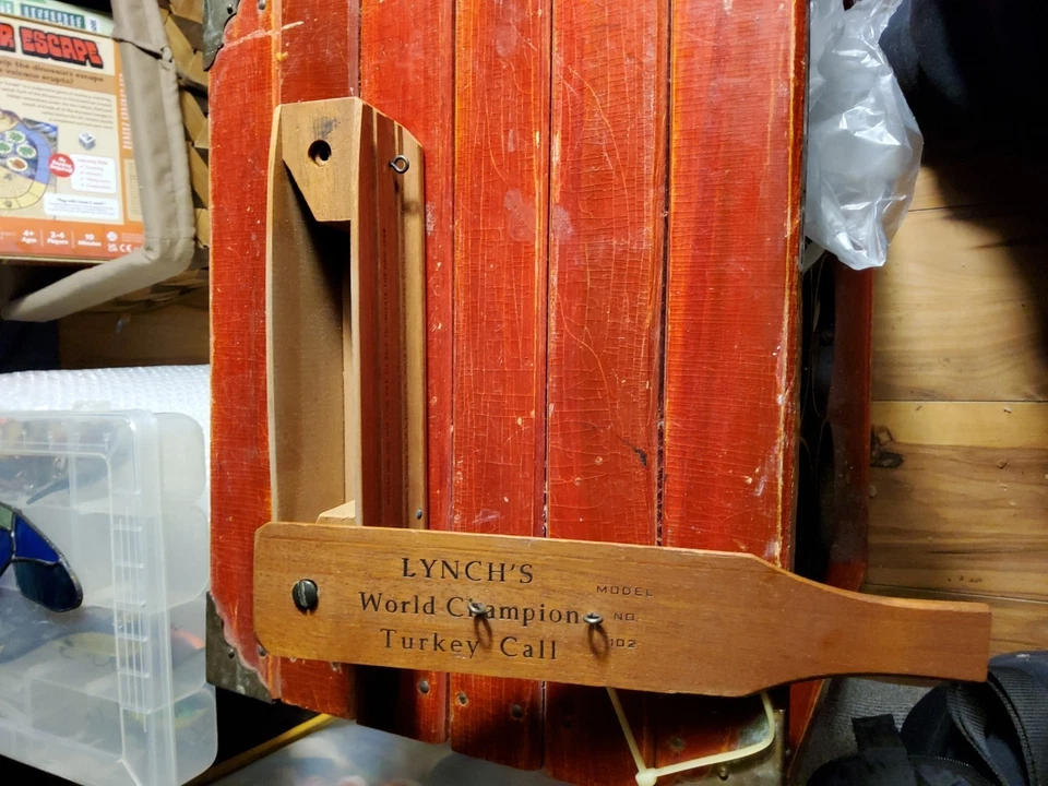 Lynch’s Box Turkey Call de colección hecho en Birmingham, Alabama modelo 102  Foto 4 de 4