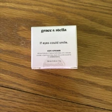 Grace & Stella EYE CREAM If EYES Could Smile 0.46 Oz 13 g Full Size New