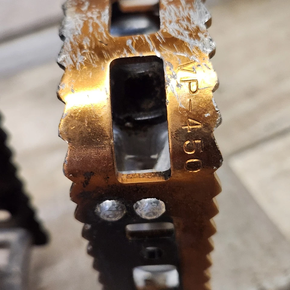 Pedais de BMX Victor Old School VP-450 9/16 em BMX Racing anos 80 liga MTB A3 - Imagem 4 de 4