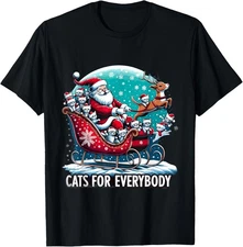 Cats for Everybody Festive Cats for Everybody Christmas T-Shirt