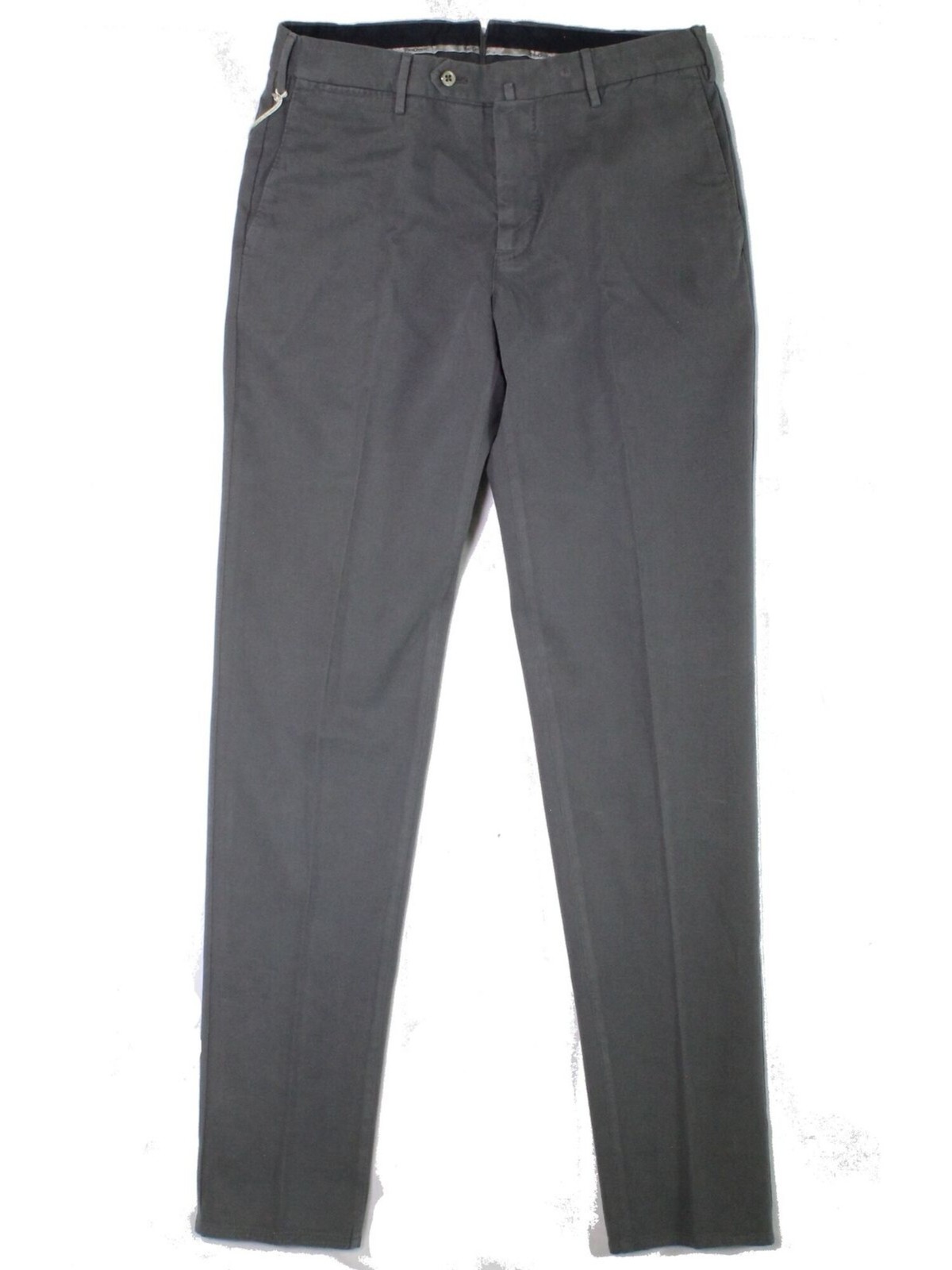 TORIN OPIFICIO Mens Gray Straight Leg Classic Fit Cashmere Chino Pants 48 13690₽