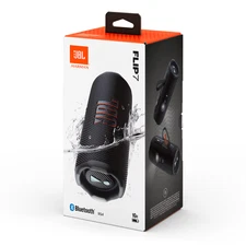 JBL Flip 7, Portable waterproof and drop-proof  speaker Black and orange color