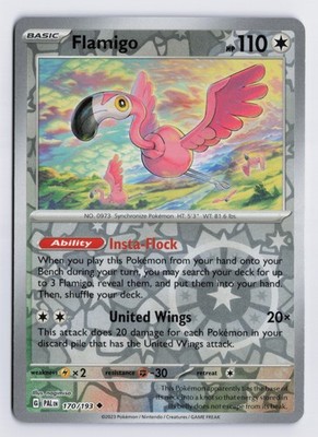 Flamigo - PAL #170/193 SV02: Paldea Evolved Reverse Holo LP