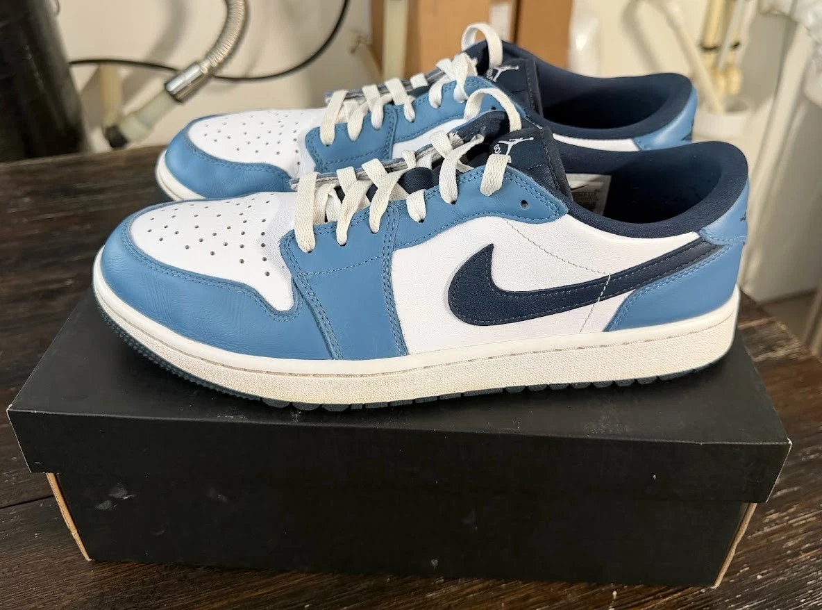 Las mejores ofertas en Jordan 1 Golf Low Aegean Storm | eBay