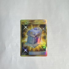 Pokémon TCG Max Potion Holo Card Secret, 164/145, Sm-Guardians Rising on eBay