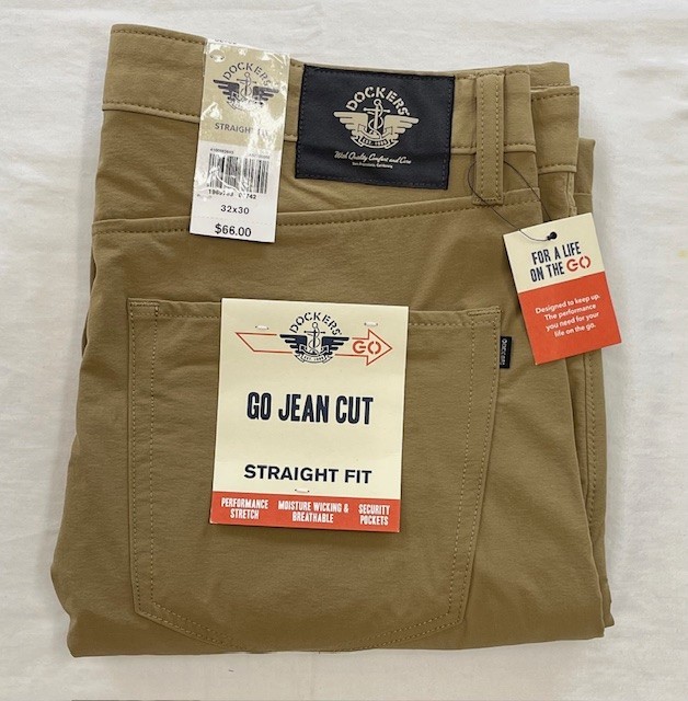 's Go Jean Cut Performance Straight-fit Pant Size: (32w X 30