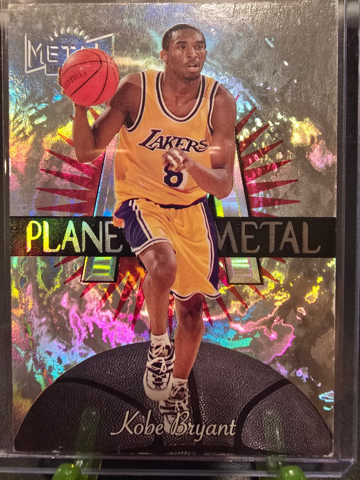 Kobe Bryant 1997 Metal Universe #3 Planet Metal Price Guide 