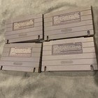 Super Nintendo SNES Lot of 4 Games Mixed Games cartridges only (Lot R) — photo 2