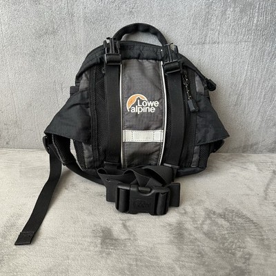 Lowe Alpine Peak Runner Black Beltpack Hiking Traveling Adjustable Buckle Straps