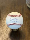 Don Larsen Autographed Yankees 1956 World Series MLB Baseball JSA A25266 10/8/56