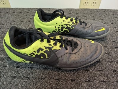 Nike Elastico II PRO Indoor Soccer Shoes Futsal 2014 Poison Green mens 9