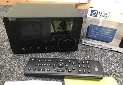 Ocean Digital WR-210n Internet Radio, Smart Speaker, DAB-IR, Bluetooth, Battery
