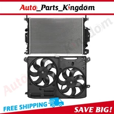 Cooling Fan & Radiator Kit Fit for 2013-2015 2016 2017 2018 Ford Fusion 2.5L