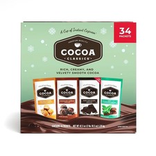 Cocoa Classics Hot Chocolate Variety Pack, 34 Packets, 4 Flavors