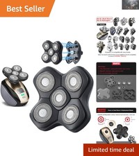 Universal 5 Blades Magnetic Heads for FREEDOM BIRD Shaver - Effortless Shaving