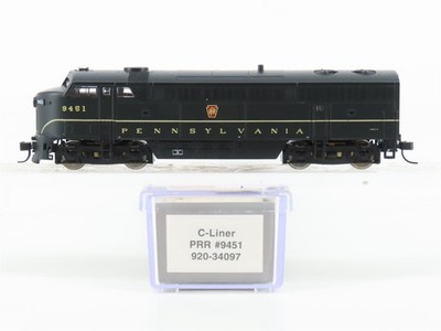N Scale Life-Like 920-34097 PRR Pennsylvania C-Liner A Unit Diesel Loco #9451