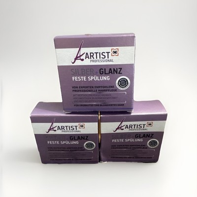 ARTIST PROFESSIONAL  Silber + Glanz Spülung Haarpflege  x3