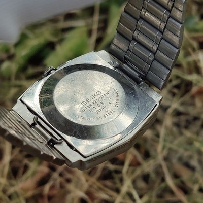 1976 Seiko 5 Automatic 6119-5460 ''Blue Dial'' Vintage Japan Made