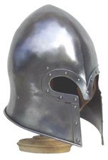 New Design Sliver Antique Medieval Knight Helmet New Year Gift