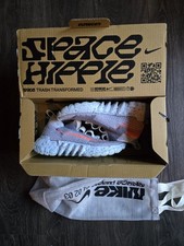 Taglia 9,5 - Nike Space Hippie 02 Grigio Cremisi CQ3988-001 'This Is Trash'