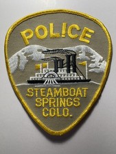 Steamboat Springs Colorado Police Patch