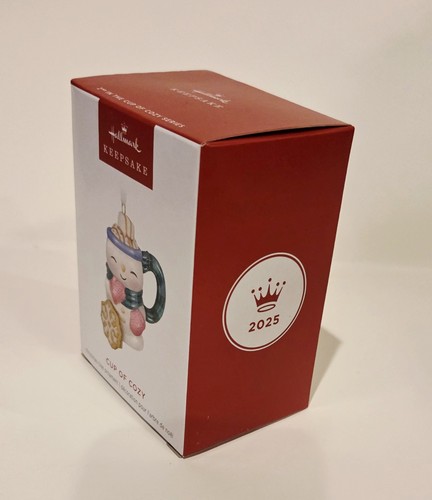 Hallmark Keepsake Ornament 2025 Porcelain Cup of Cozy - Picture 5 of 5