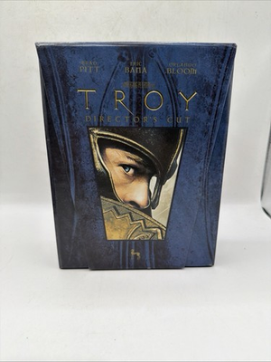 #ad Troy Director#x27;s Cut DVD 2007 Ultimate Collector#x27;s Edition Brad Pitt Complete $15.99